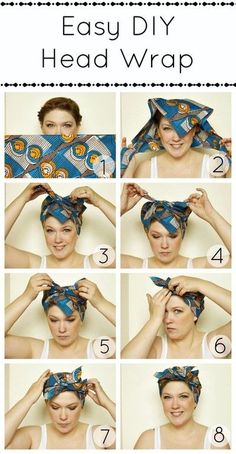 Ways To Wear Bandanas, Hair Wrap Scarf, Mode Turban, Hair 2018, Bandana Hairstyles, Hair Wraps, Short Haircut