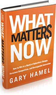 the book what matters now by gary hamel