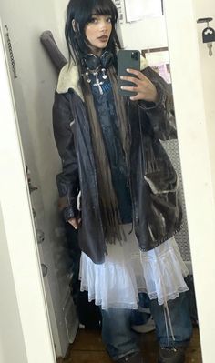 90s Tripp Nyc, Swampcore Outfits, How To Layer Clothes, Pastel Grunge Aesthetic, Grange Style, Japanese 90s, Japanese Y2k, Summer Layering