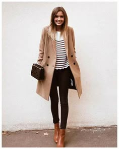 Mode Casual, Fall Outfits For Work, Coat Outfits, Casual Winter Outfits, 가을 패션, Looks Style, Mode Inspiration, Business Outfits