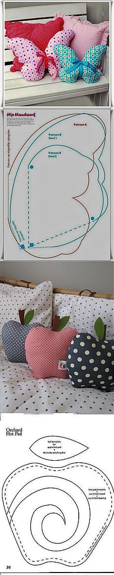 the sewing pattern for this doll bed is easy to sew