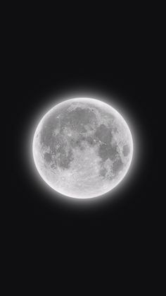 an airplane flying in the sky at night with a full moon behind it's back