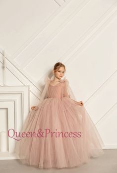 A chic dress with delicate tulle bows on the shoulders, an elegant satin bow and an awesome fluffy skirt will make your girl a real princess!  The dress is available with glitter embellishment or without it.   This dress is perfect for birthday, wedding, first communion, baptism, dancing and family photos.  Color: Dusty Rose Ivory White Black Blue Red Princess Gown With Tulle Skirt, Princess Style Ball Gown With Satin Bow For Party, Tulle Tutu Dress With Bow For Dress-up, Princess Tutu Dress With Satin Bow, Princess Style Tulle Dress With Bow, Princess Style Tulle Tutu Dress With Satin Bow, Organza Princess Dress For Debutante Ball, Tulle Ball Gown With Bow For Pageant, Pageant Tulle Ball Gown With Satin Bow