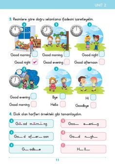 an english worksheet with pictures and words to describe what time is in the clock