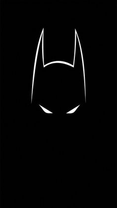 the batman symbol on a black background