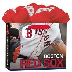 the boston red sox baseball team gift bag