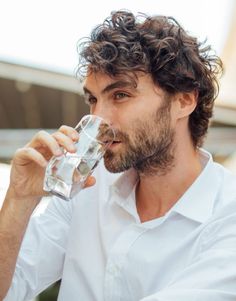 Undercut Curly Hair, Loose Curly Hair, Curly Undercut, Healthy Quotes, Tousled Hair, Beard Hairstyle, Haircuts For Curly Hair