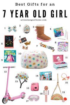 Check out what this mom of 4 rounded up as the best gifts for 7 year old girls. Great choices no matter your budget that she will love this birthday or holiday! #giftguide #7yearoldgirl Birthday Presents For Girls, Girls Gift Guide, Best Gifts For Girls, Bday Girl, Girly Gifts, Old Christmas, Girl Birthday Party