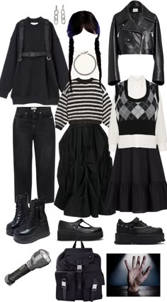 How To Look Like Wednesday Addams, Wednesday Adams Clothes, Wensday Adam Costume, Wendsday Outfits, Wednesday Addams Style Outfits