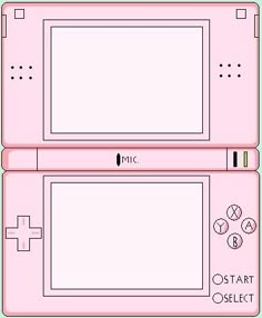 two pink nintendo wii game controllers side by side