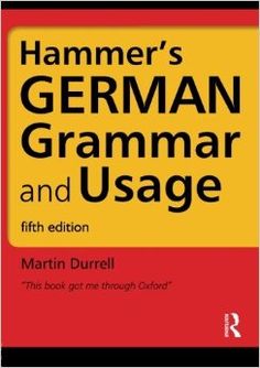 hammer's german grammar and usage