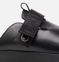 VIIBE™ Women's Clog | SOREL Modern Slip-on Mules With Buckle Closure, Modern Slip-on Clogs With Buckle Closure, Modern Leather Clogs With Leather Footbed, Modern Leather Clogs With Rubber Sole, Modern Mules With Buckle Closure, Slip-on Leather Slingback Mules, Leather Slingback Slip-on Mules, Modern Leather Clogs With Buckle Closure, Leather Clogs With Removable Insole For Everyday Use