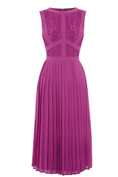 Satin Midi Dresses, Pleats Fashion, Summer Midi Dresses, Formal Midi Dress, Midi Dress Formal, High Neck Sleeveless, Dresses Pink, Pleated Midi Dress, Couture Dresses