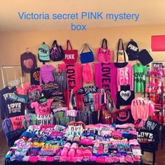 Victoria Secret/Vs Pink Variety Mystery Box!!! You Will Get 8-10 Items. If You Want Fun, Excitement And Surprises Then This This Is A Fun Mystery Box To Treat Yourself!!! Goodies Goodies!!! No Guarantee On What You Will Get!! This Is Like Opening A Present On Christmas Day!! Don’t You Love Mystery Surprise Boxes??? This May Include Things Like Lotions Beauty Product Makeup Bags Socks Wallet Tops Makeup Face Mask Panties Bras Leggings Pajamas Backpacks Accessories Sweaters Crop Tops And Much More Backpacks Accessories, Mystery Boxes, Top Makeup Products, Pink Victoria Secret, Makeup Face