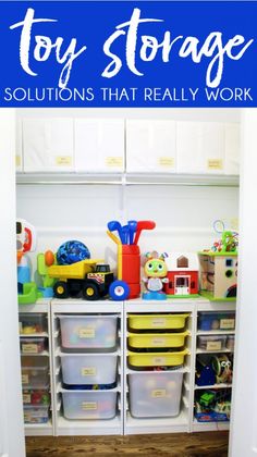 the toy storage solution that really works for all ages and needs to be used as toys