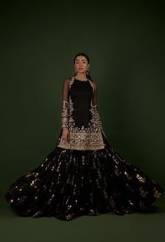 Black Bridal Dress, Bridal Dress Pakistani, Simple Formal Dresses, Black Bridal Dresses, Dress Pakistani, Designer Bridal Lehenga Choli, Desi Wedding Dresses, Asian Bridal Dresses, Asian Wedding Dress