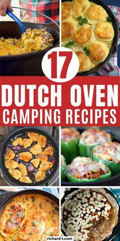 dutch oven camping recipes that are delicious and easy to make