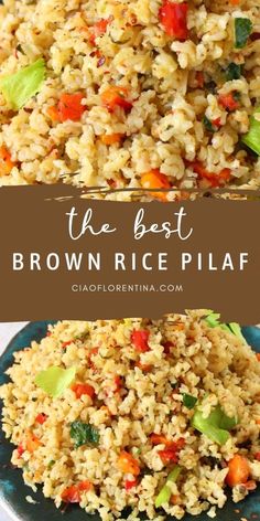 the best brown rice pilaf recipe ever