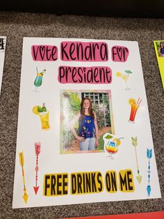 Vote for me poster Me Poster, Campaign Posters, School Projects, 1 800, Book Cover, Quick Saves