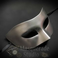 Mens Eye Mask Phantom of the Opera Venetian Minimalist Masquerade Mask [Silver] 831687073441 | eBay Grey Masquerade Mask, Dark Masquerade, Masquerade Mask Silver, Ball Scene, Masquerade Mask Costume, Mask Half Face, Phantom Mask, Dark Mask, Mens Masquerade Mask