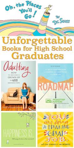 children's books for high school graduates with the title, on their places to go unforgettableable books for high school graduates