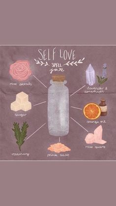 Live Spell, Spell Jar Ingredients, Self Love Spell Jar, Thoracic Surgery, Love Spell Jar, Self Love Spell