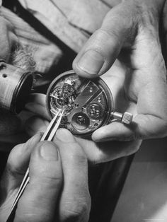 size: 24x18in Photographic Print: 78 Year Old Watch Maker at His Job of Repairing Watches by Yale Joel : Artists Cheap Timeless Watches With Analog Display, Cheap Formal Watch With Analog Display, Luxury Chronograph Watch With Date Display For Business, Timeless Cheap Watch Accessories With Analog Display, Making Art Using Vintage Watches, Making Art Using Watches, Luxury Vintage Watches With Day-date Display, Making Art From Vintage Watches, Watches With Pictures