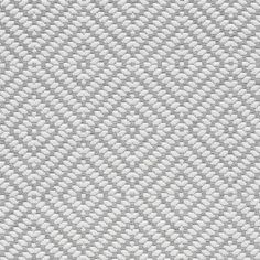 an upholstered textured fabric pattern in grey and white