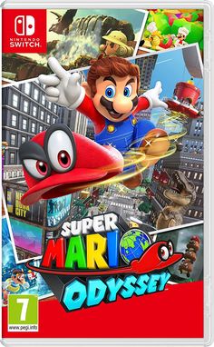 the nintendo wii game super mario odyssey