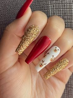 Nails Natal, Festive Nails, Winter Nails Acrylic, Christmas Gel Nails, Holiday Nail, Christmas Nails Acrylic, Festival Nails, Xmas Nails, Christmas Nail Designs