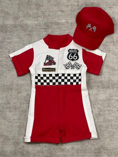 Race Car Outfit, Racer Outfit, Birthday Halloween Costume, Pixar Cars Birthday, Girls Party Outfits, Cupcakes Easy, Halloween Group, Toddler Suits, Race Suit