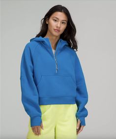 Scuba Oversized Half-Zip Hoodie Lululemon Hoodie, Lululemon Scuba Hoodie, Half Zip Hoodie, Lululemon Scuba, Women Hoodies Sweatshirts, Full Zip Hoodie, Outerwear Women, Half Zip, Zip Hoodie