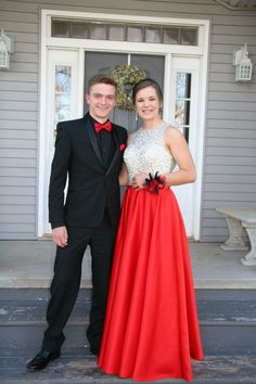 Black Tux With Red Bow Tie, All Black Suit With Red Bow Tie, Black Suit With Red Bow Tie, All Black Suit With Red Tie, Black Suit Red Bow Tie, Prom Tux Ideas, Black And Red Tuxedo, Red Tux