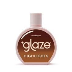 Glaze Super Hair Gloss - Cocoa Lights - 6.4 fl oz Glaze Colors For Brown Hair, Brown Hair Glaze, Hair Glaze Brunette, Glaze Hair Gloss, Brunette Hair Glaze, Chocolate Highlights, Hair Color Remover, Medium Blonde Hair, Hair Gloss