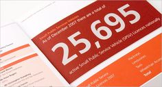 an orange and white brochure with the number twenty five minutes left on it