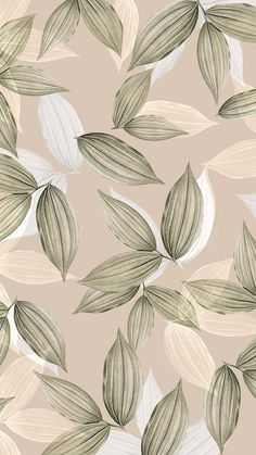 an image of leaves on a beige background