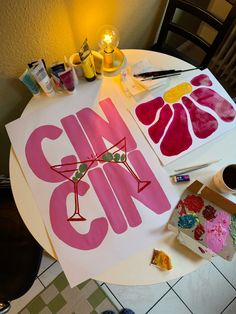 cin cin poster diy for the kitchen 🫶🏻 Poster Diy Handmade, Apartment Poster Ideas, Room With Posters Aesthetic, Room Decor Canvas Paintings, Bedroom Painting Ideas Canvas, Diy Posters For Room, Poster Wall Ideas Aesthetic, Diy Wall Painting Ideas Creative, Acrylic Painting Aesthetic