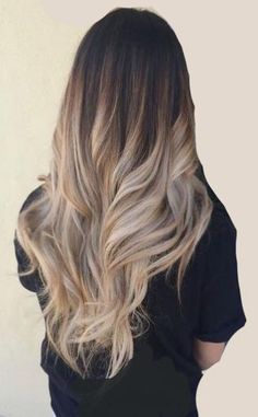 Choosing Hair Color, Bleached Tips, Brunette Ombre, Long Hair Waves, Colored Hair Extensions, Ombre Hair Blonde, Ombre Hair Extensions, Hair Patterns, Balayage Blonde