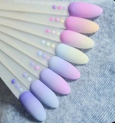 Blush Nails, Pastel Nails, Chic Nails, Short Acrylic Nails, Ombre Nails