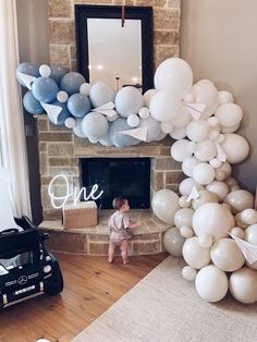 Baby boy, first birthday, airplanes, time flies! Time Flies First Birthday, Airplane First Birthday, Airplane Birthday Theme, Airplane Baby Shower Theme, Airplane Birthday Party Decorations, Time Flies Birthday, Planes Birthday Party