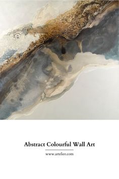 abstract colorful wall art is featured in this image with the title, abstract colourful wall art