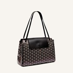 Goyard Rouette Souple Bag in Black Goyard Rouette Bag, Goyard Bag Price, Goyard Handbags, Goyard Bag, Boot Bag, Office Fashion, Party Fashion, Louis Vuitton Handbags, Luxury Handbags