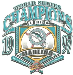 the world series logo for the florida marlins