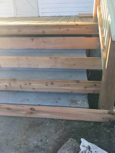 the stairs are made from wood and have no railings or rails on them, so they don't need to be built