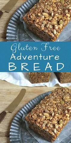 gluten free adventure bread on a plate