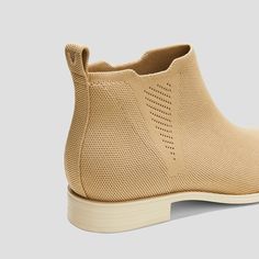 Slip-On Square-Toe Ankle Chelsea Boots (Ryan Slip-On), Nude Peach, EU35 | VIVAIA Beige Ankle-high Boots With Textured Sole, White Dress Skirt, French Capsule Wardrobe, Griffon Dog, Border Box, Font Face, Effortless Chic, Medical Professionals, First Order