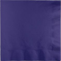 purple paper napkins on white background