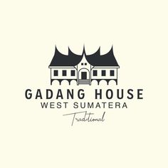 the logo for gadang house west sumatera