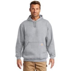 Adapt to unpredictable weather with the Custom Printed Carhartt Midweight Hooded Sweatshirt, available in sizes S to 4XL. This versatile sweatshirt is the perfect layering piece or standalone choice, ensuring you're prepared for changing conditions. Crafted from a range of durable cotton-poly blends, it features an attached three-piece hood, hand warmer pocket, and Carhartt-strong triple-stitched seams. The stretchable, spandex-reinforced rib knit cuffs and waistband provide a comfortable fit, a Holiday Old Fashioned, Amazon Cart, Casual Outfits Fashion, Country Fits, Casual Outfits Summer, Shop For Men, Big Men Fashion, Hoodie Ideas, Mens Casual Outfits Summer