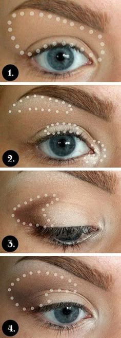 17 Tutoriales de belleza que resolverán todas tus dudas de maquillaje Basic Eye Makeup, Make Up Mata, Makeup Tip, Easy Makeup Tutorial, Smink Inspiration, Hooded Eye Makeup, Beauty Nature, Makeup Hacks